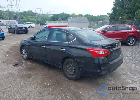 2016 Nissan Sentra Sv from USA, damaged, VIN 3N1AB7AP2GY287301